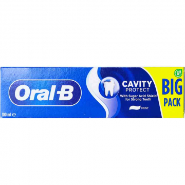 خمیردندان ضدپوسیدگی Cavity Protect اورال بی 100 میلی لیتری